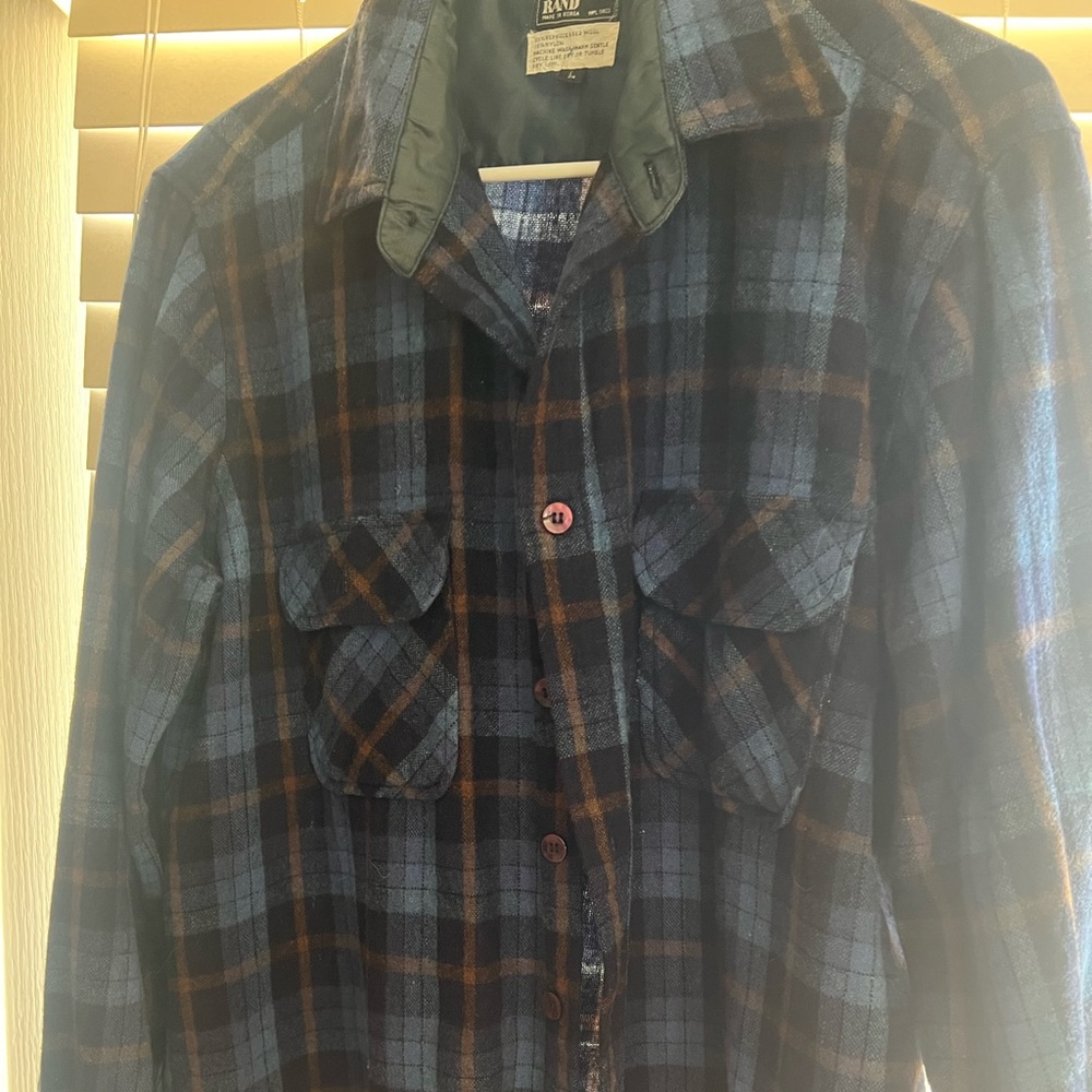 Plaid Flannel Button-up